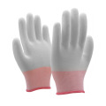 Ready Stock General Purpose Drawing Painting Thicken White Polyester Knit gardening Safety Work Gloves